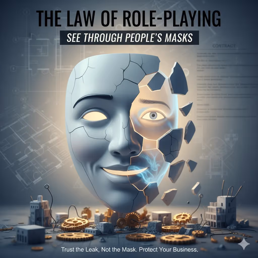 I Lost a Deal Because I Read the Wrong Persons Mask